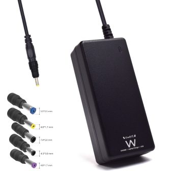Ewent EW3898 adaptador e inversor de corrente Interior 65 W Preto