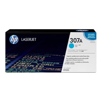HP Cartucho de tóner original LaserJet 307A cian