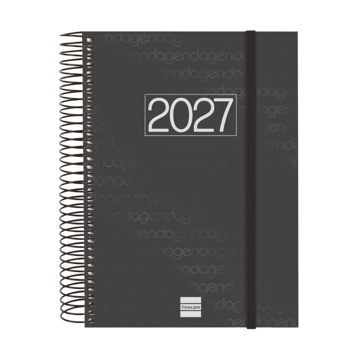 Finocam 741106027 Basic Year Agenda 2027 E10 155x212mm Day per Page…