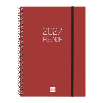 Agenda 2027 basic opaque E10 155X212MM semana vista horizontal…