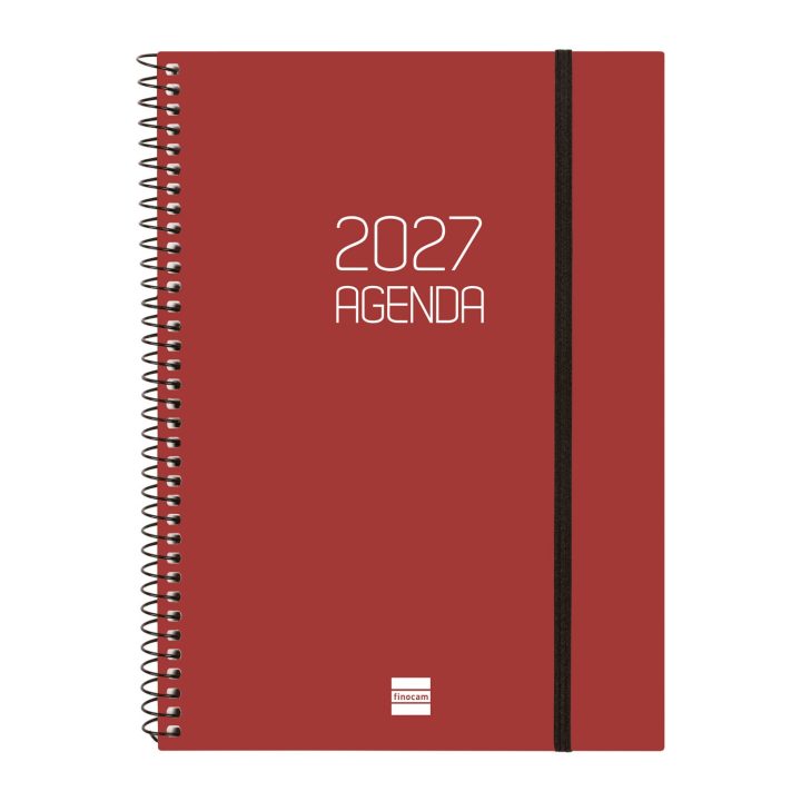 Agenda 2027 basic opaque E10 155X212MM semana vista horizontal…