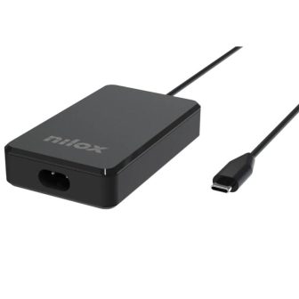 Cargador universal Nilox GaN 65W USB-C (NXBGAN65W)