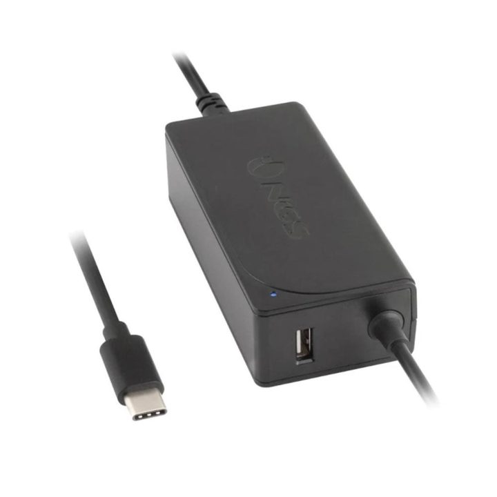 Cargador universal Nilox GaN 65W USB-C (NXBGAN65W)