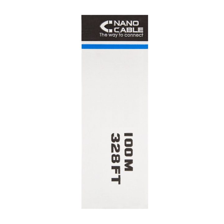 Nanocable RJ45 Network Cable Cat.5e UTP Solid AWG24 Outdoor, 100 m