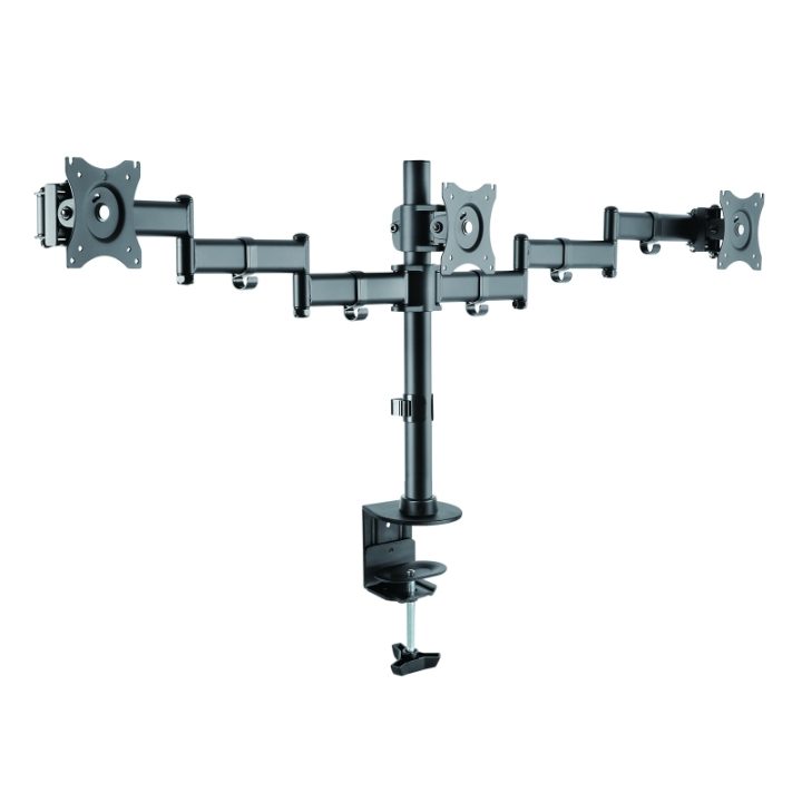 TooQ Soporte de mesa para 3 pantallas (monitor / plasma / LCD / LED)…