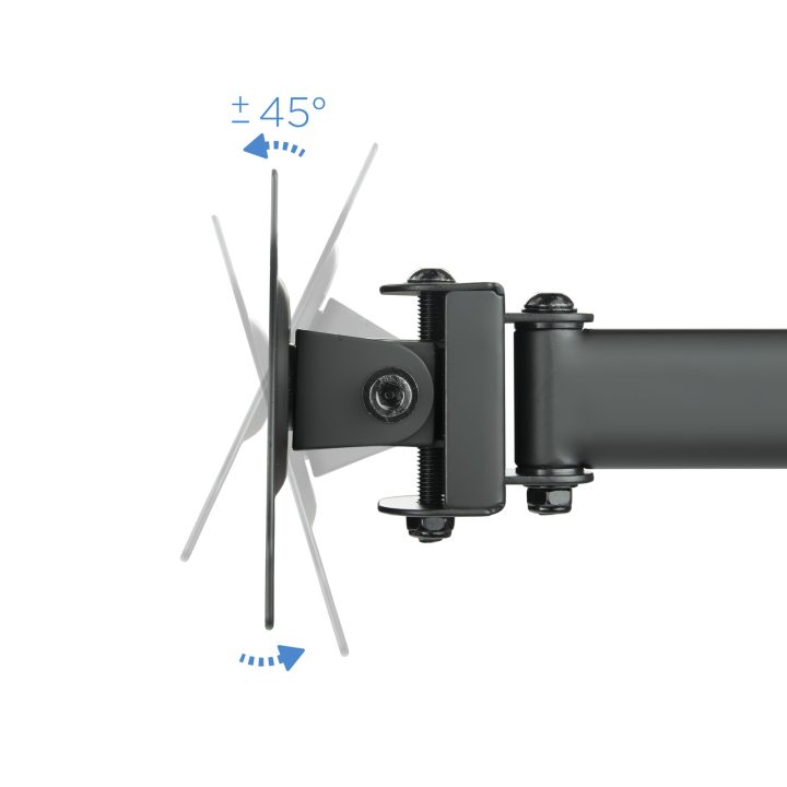 TooQ Triple Monitor Desk Mount (Monitor / Plasma / LCD / LED) 13"-27"