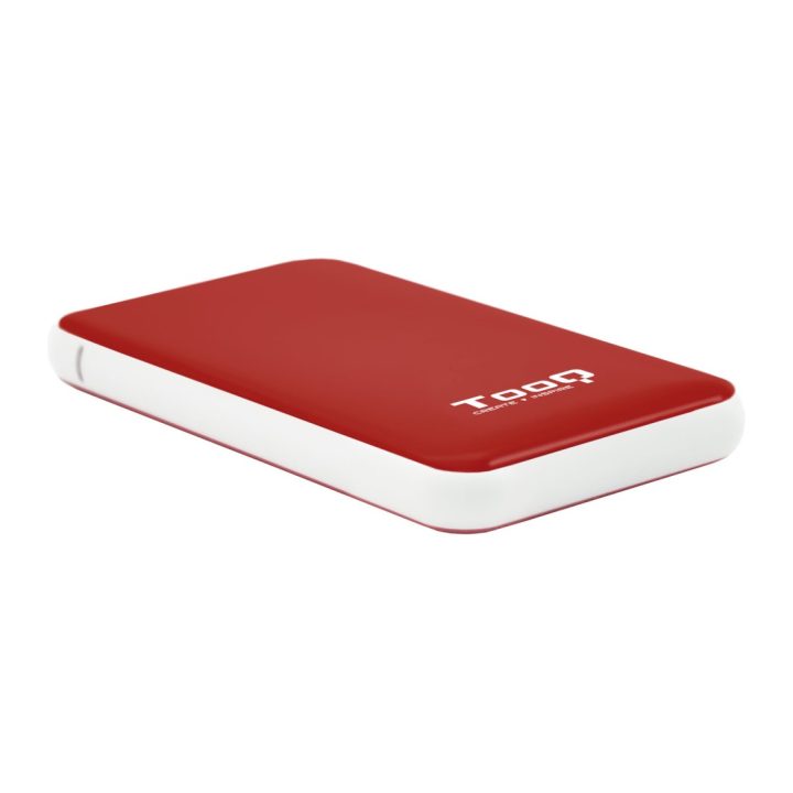 TooQ Caja externa para discos duros 2.5" SATA I/II/III a USB 3.1 Gen1…