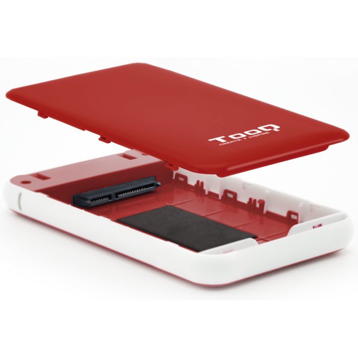 TooQ Caixa externa para discos rígidos 2.5" SATA I/II/III a USB 3.1…