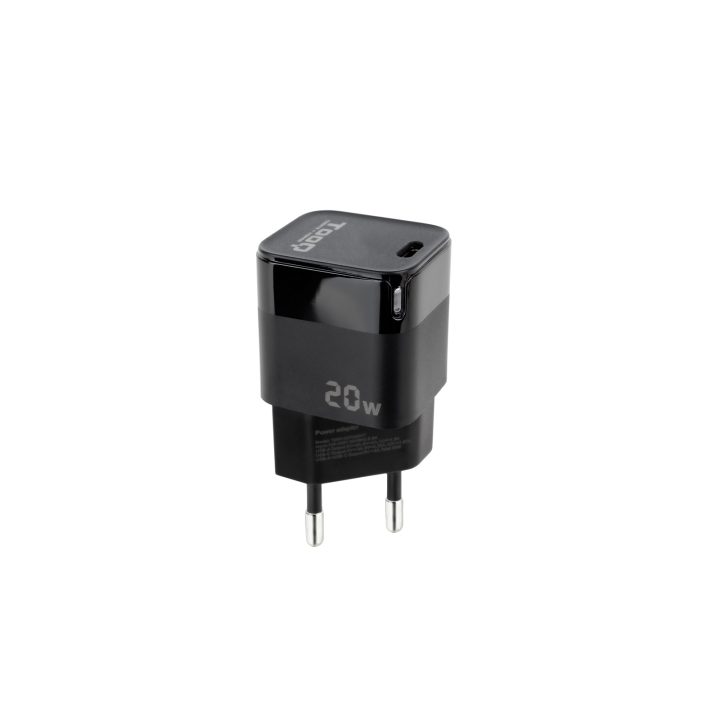TooQ TQWC-PD20 Universal Mobile Device Charger Black AC Fast Charging…