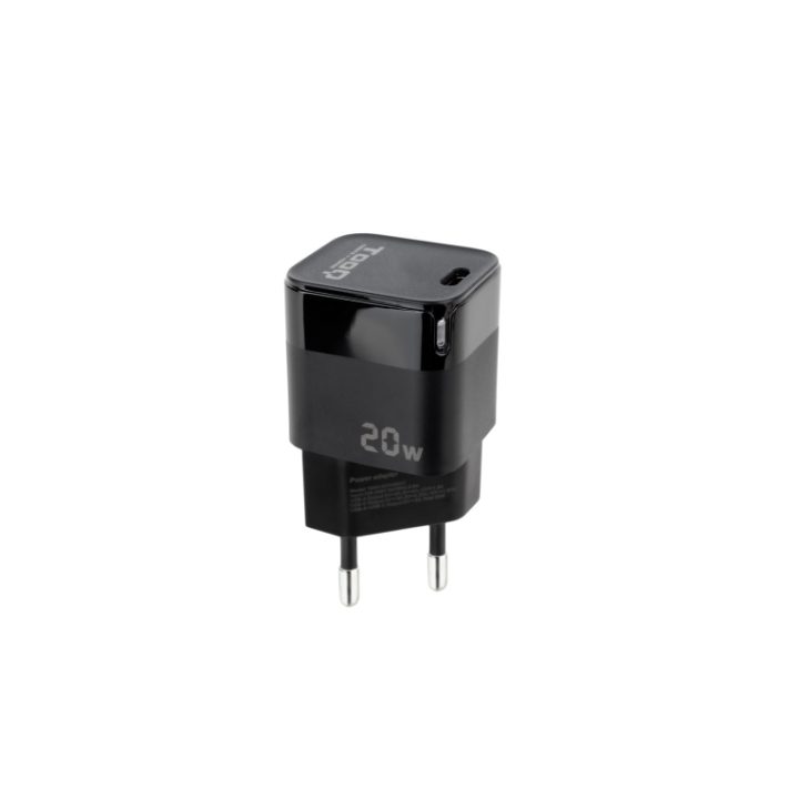 TooQ TQWC-PD20 Universal Mobile Device Charger Black AC Fast Charging…