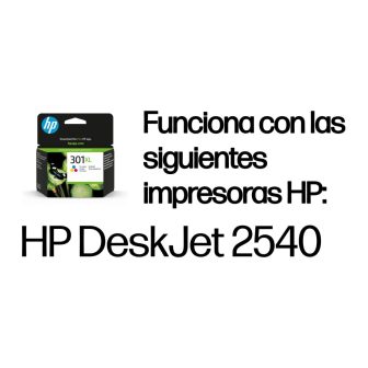 HP Original 301XL High Capacity Tri-Color Ink Cartridge