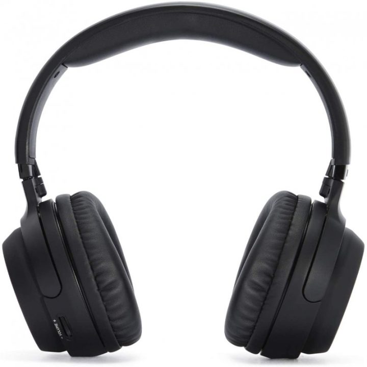 Auscultadores sem fios Aiwa whf-880 preto + base de carregamento