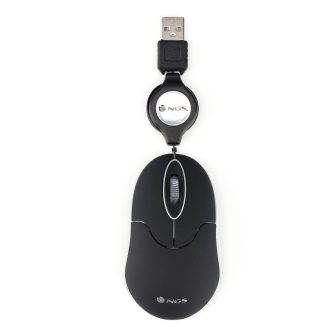 NGS SIN Travel Ambidextrous USB Type-A Optical Mouse 1000 DPI