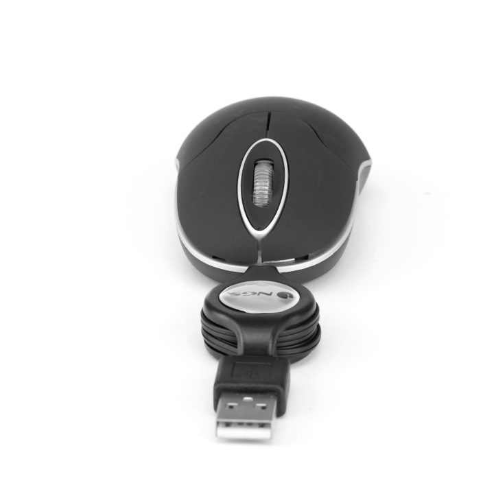 NGS SIN rato de viagem Ambidestro USB tipo A Óptico 1000 DPI
