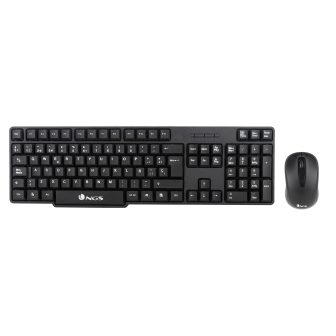 NGS EUPHORIA KIT teclado Ratón incluido Universal RF inalámbrico…