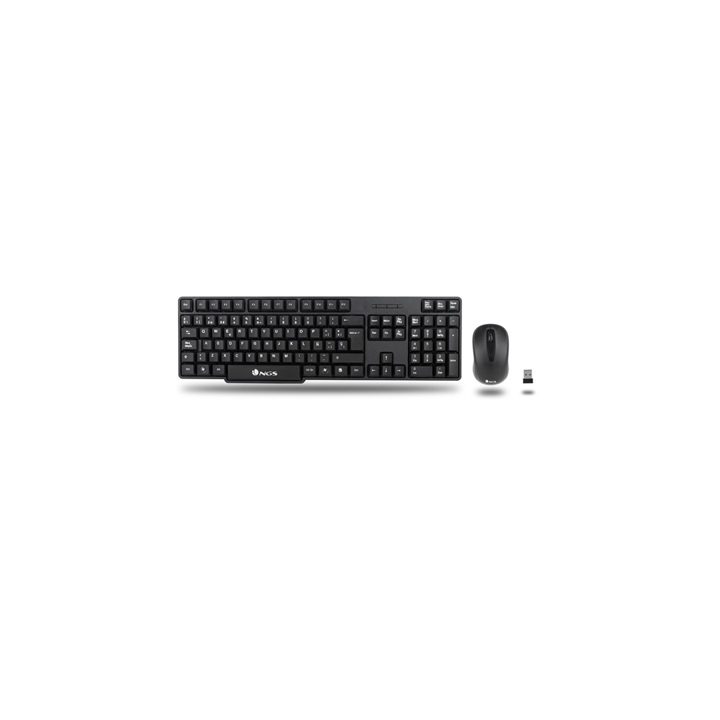NGS EUPHORIA KIT Wireless RF Universal Keyboard Mouse Included QWERTY…
