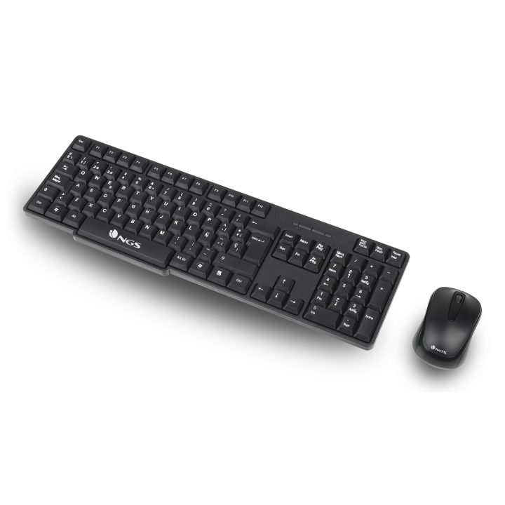 NGS EUPHORIA KIT Wireless RF Universal Keyboard Mouse Included QWERTY…