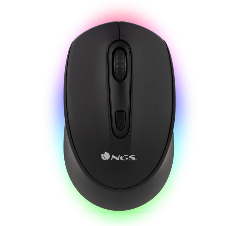 NGS SMOG-RB Ambidextrous Gaming Mouse RF Wireless + Bluetooth Optical…