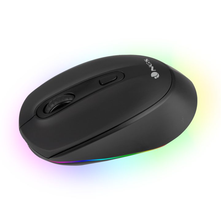 NGS SMOG-RB rato de jogo ambidestro RF sem fios + Bluetooth Óptico…