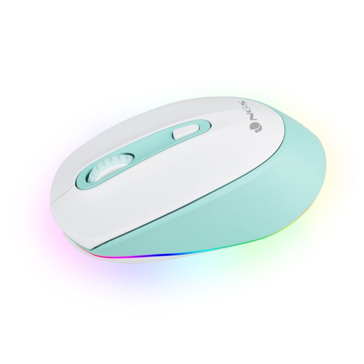 NGS SMOG MINT-RB Ambidextrous Gaming Mouse RF Wireless + Bluetooth…