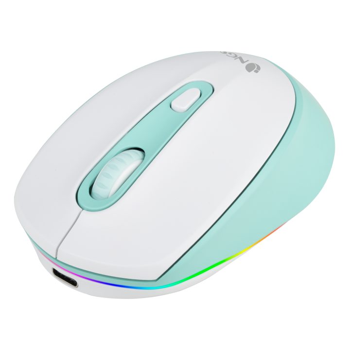 NGS SMOG MINT-RB Ambidextrous Gaming Mouse RF Wireless + Bluetooth…