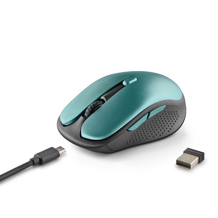 NGS EVO RUST rato de escritório para mão direita RF sem fios Óptico…