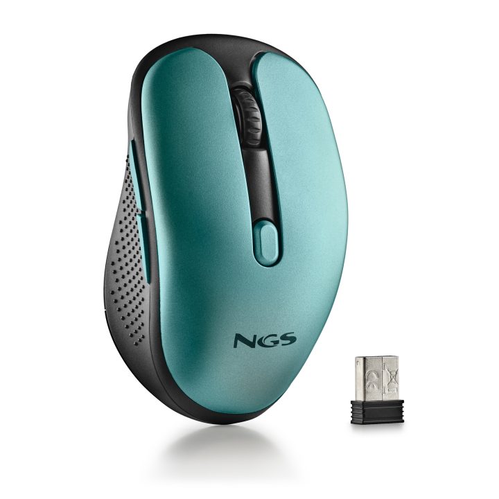 NGS EVO RUST ratón Oficina Mano derecha RF inalámbrico Óptico 1600 DPI
