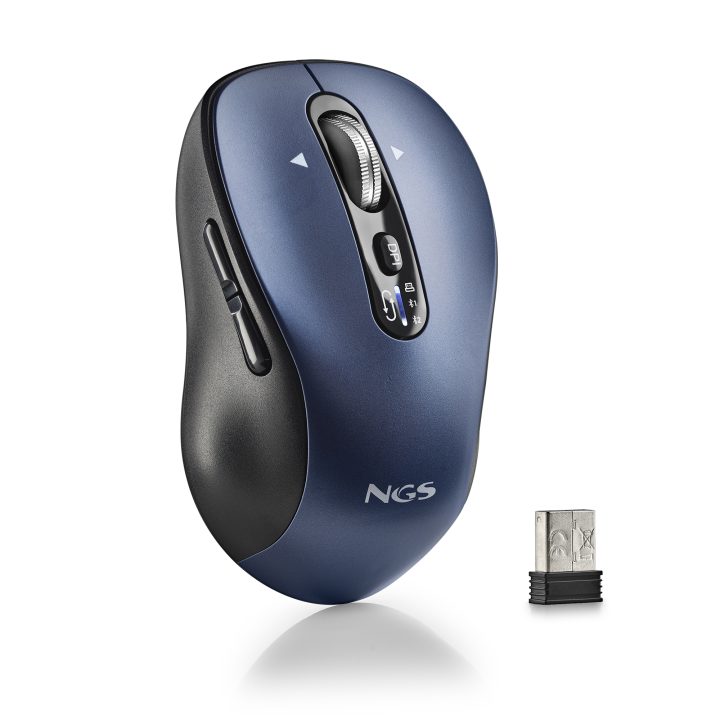 NGS INFINITY RB Ambidextrous Office Mouse RF Wireless + Bluetooth…