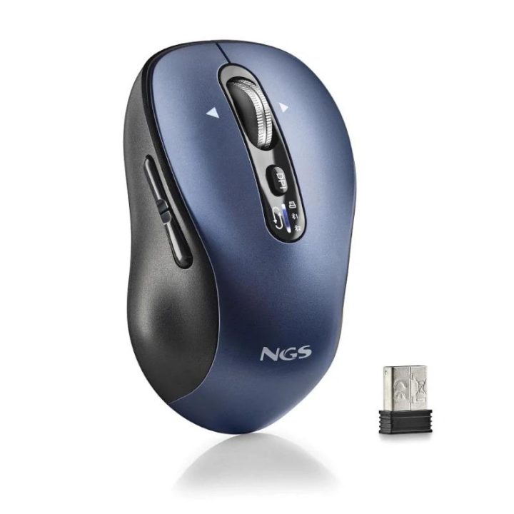 NGS INFINITY RB Ambidextrous Office Mouse RF Wireless + Bluetooth…