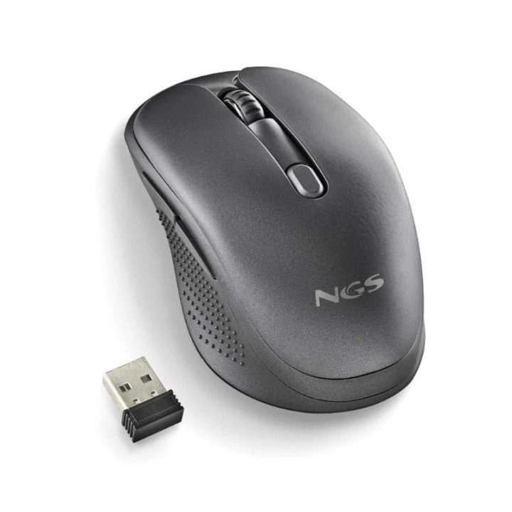 NGS EVO SPOOK Mouse Home Right Hand RF Wireless + Bluetooth 1600 DPI