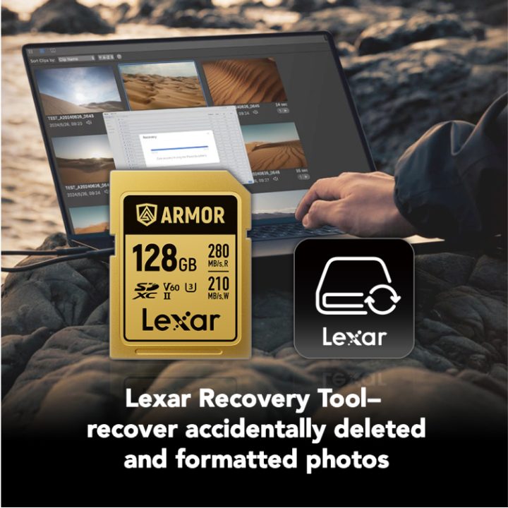 Lexar Armor Gold 128 GB SDXC UHS-II (LSDAMGL128G-RNNNG)