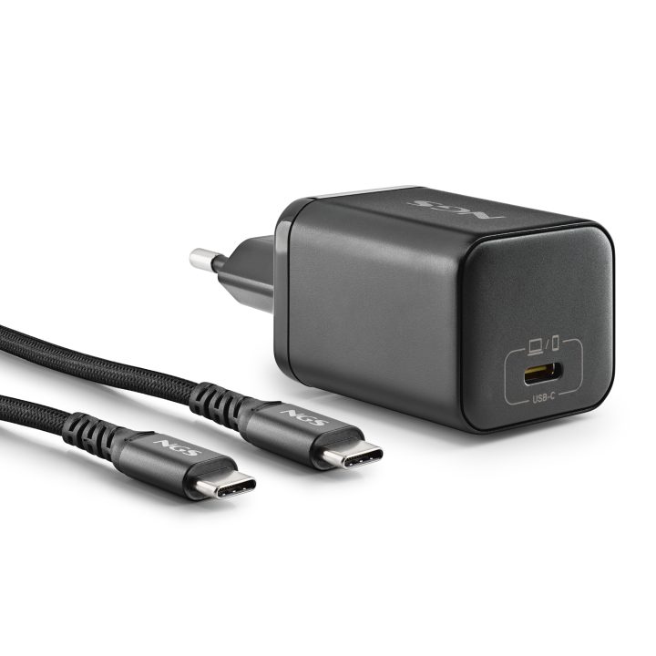 NGS BUD 65W-H Universal Negro Corriente alterna Carga rápida Interior