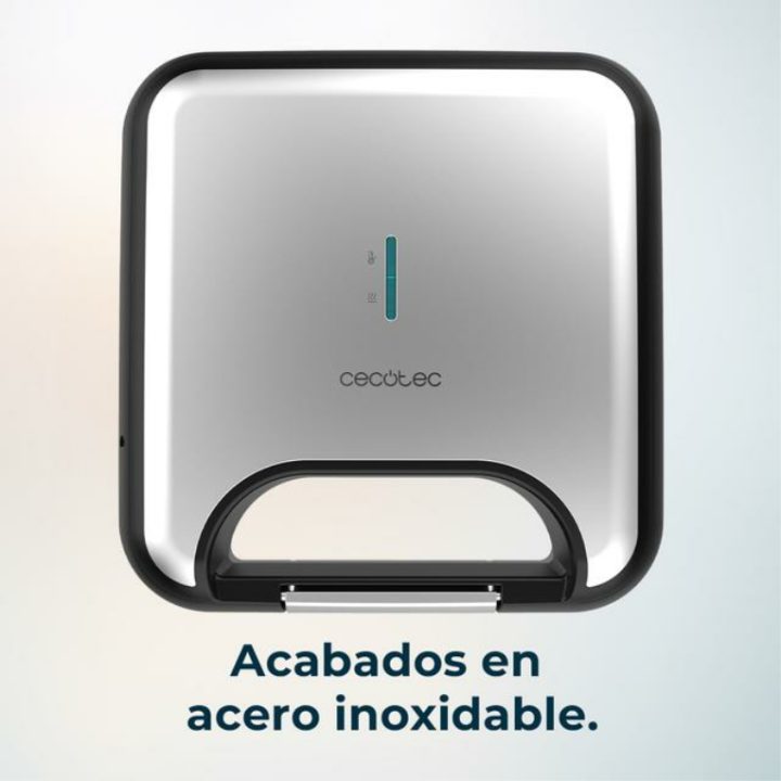 Cecotec Rock'n'Toast Square+ Sandwich Maker 800W for up to 2…