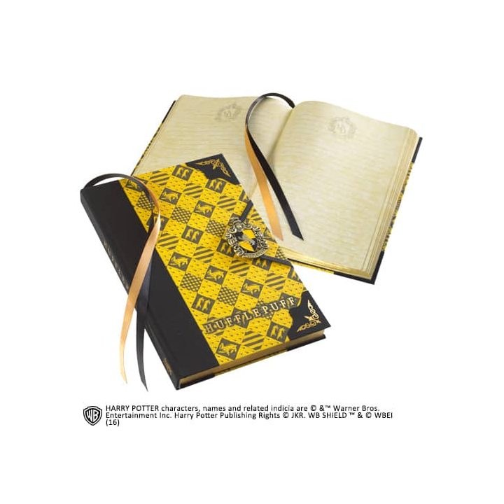 Libreta diario the noble collection Harry Potter hufflepuff cierre…