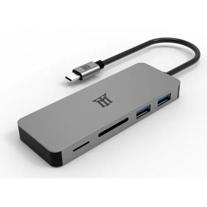 Hub USB-C maillon premium 2 x USB 3.2-1 x USB-C-micro SD-SDXC (MTHUB5)