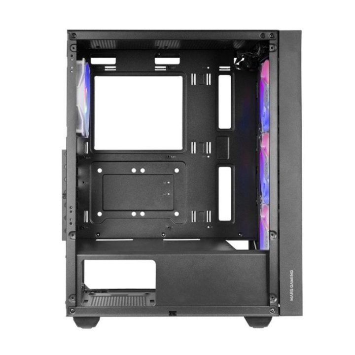 Mars Gaming MC-AIR, Caja Gaming ATX, 4x Ventiladores FRGB Rainbow…