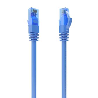 AISENS Cat.6 UTP AWG26 CCA RJ45 Patch Cable, Blue, 3.0 m