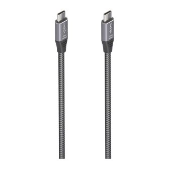 AISENS Cable USB 3.2 Gen2x2 Aluminio 20Gbps 8K@30Hz 5A 100W E-Mark…