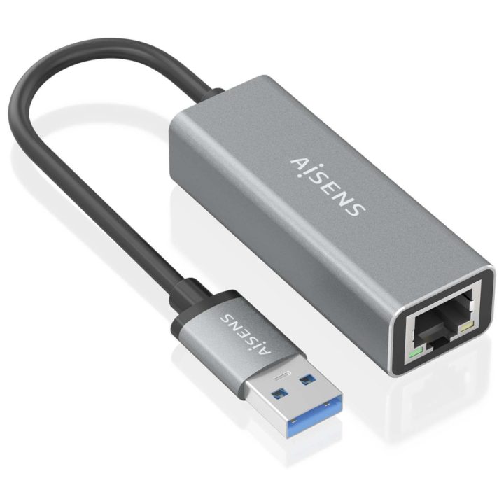 AISENS Conversor USB 3.0 para Ethernet Gigabit 10/100/1000 Mbps…