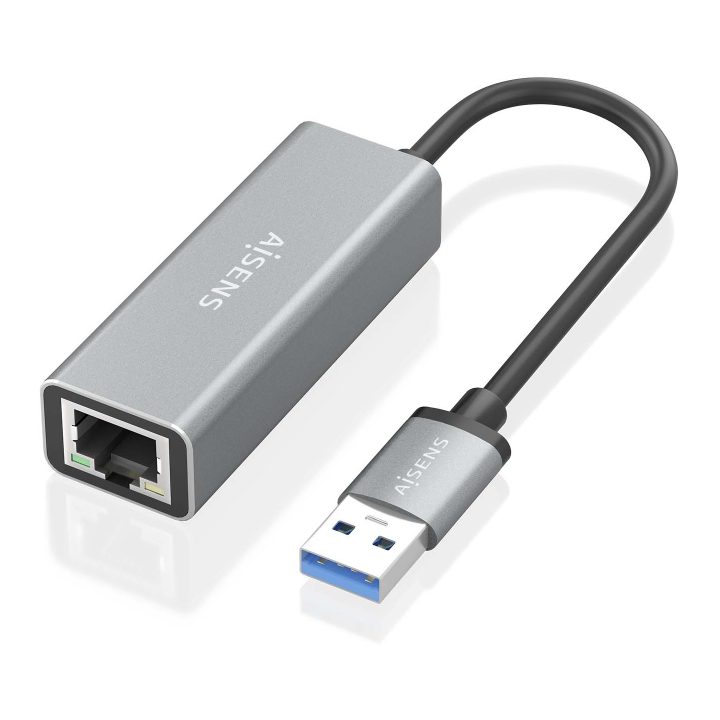 AISENS Conversor USB 3.0 para Ethernet Gigabit 10/100/1000 Mbps…
