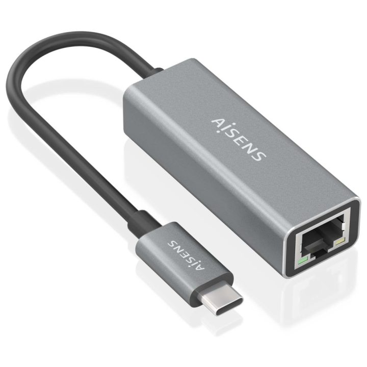 AISENS Conversor USB3.1 Gen1 USB-C para Ethernet Gigabit 10/100/1000…