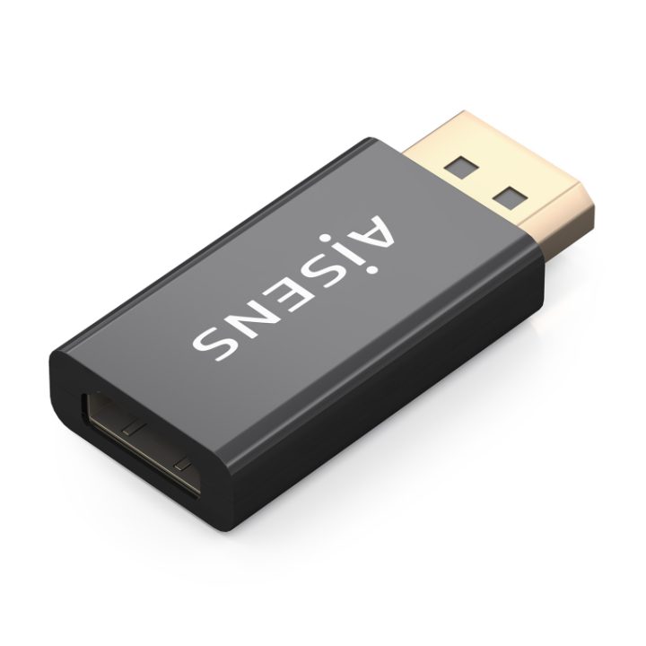 AISENS Conversor DisplayPort a HDMI 4K@60HZ, DP/M-HDMI/H, Negro