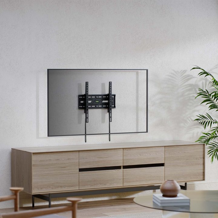 AISENS Eco Tilt Monitor/TV Stand 75kg for 32-75", Black