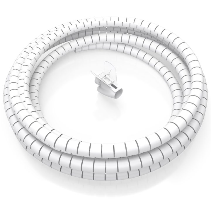 AISENS A151-0917 Universal Cable Organizer Cable Pass-Through White 1…