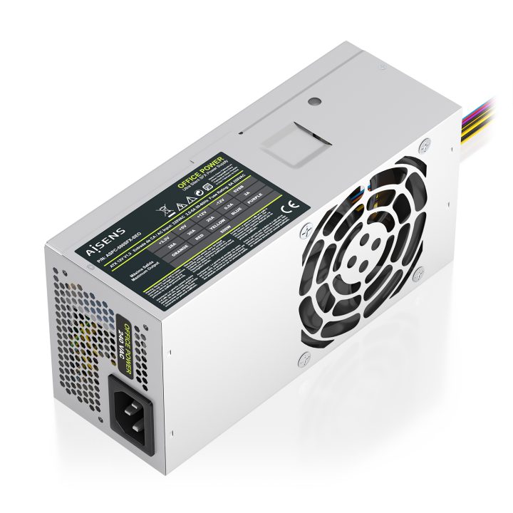 AISENS TFX 500W OEM Power Supply, Silver