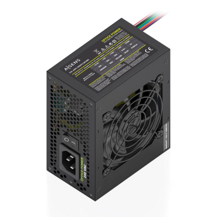 AISENS SFX 500W OEM Power Supply, Black