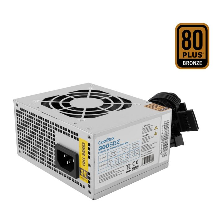 CoolBox FONTE DE ALIMENTAÇÃO SFX 300W 80+ BRONZE (100V-240V)