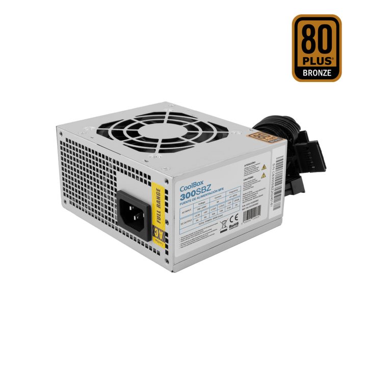 CoolBox FONTE DE ALIMENTAÇÃO SFX 300W 80+ BRONZE (100V-240V)