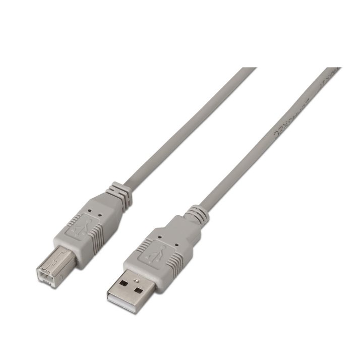 AISENS A101-0004 USB 2.0 Cable 4.5 m USB A USB B Beige