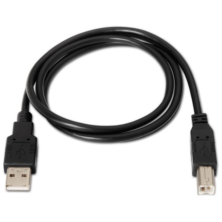 AISENS A101-0008 cabo USB USB 2.0 4,5 m USB A USB B Preto